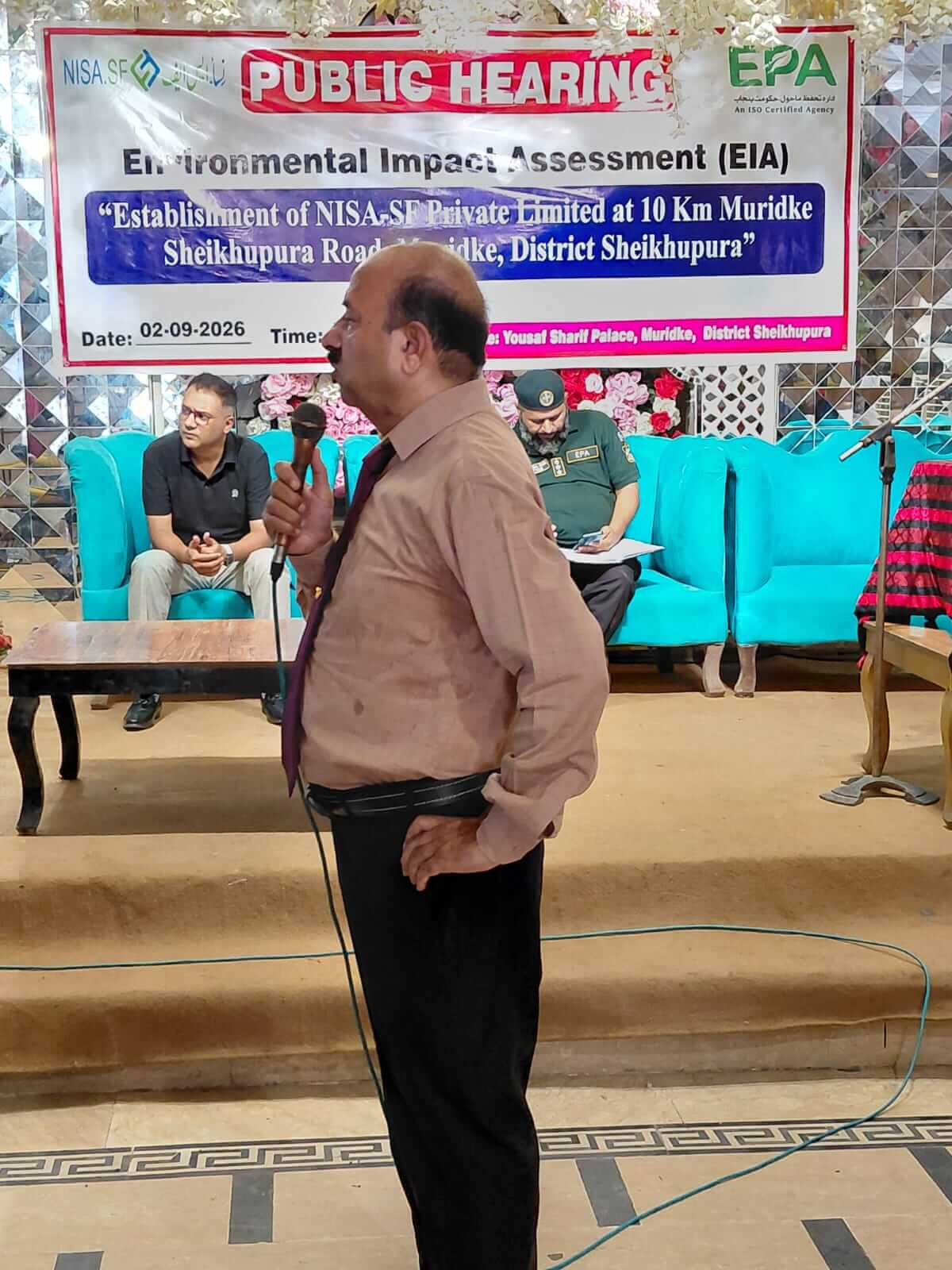 A Public Hearing managed by SEAP Consultants Pvt Ltd in Muridke